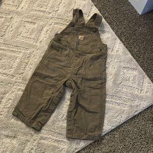 CARHARTT | BROWNISH GREY TODDLER OVERALLS